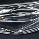 Crinkle Oxidized Bracelet Mexican Sterling Silver